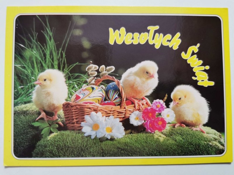 POCZTÓWKA WIELKANOCNA NR.89 WESOŁYCH ŚWIĄT