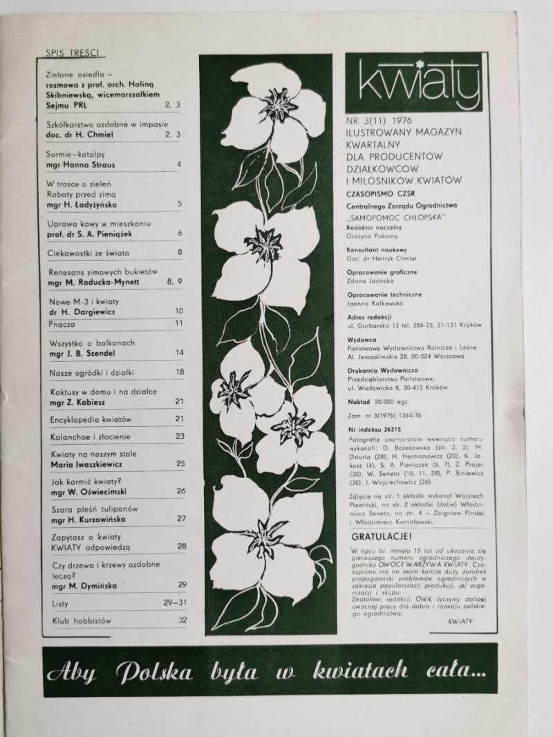 KWIATY NR 3/1976
