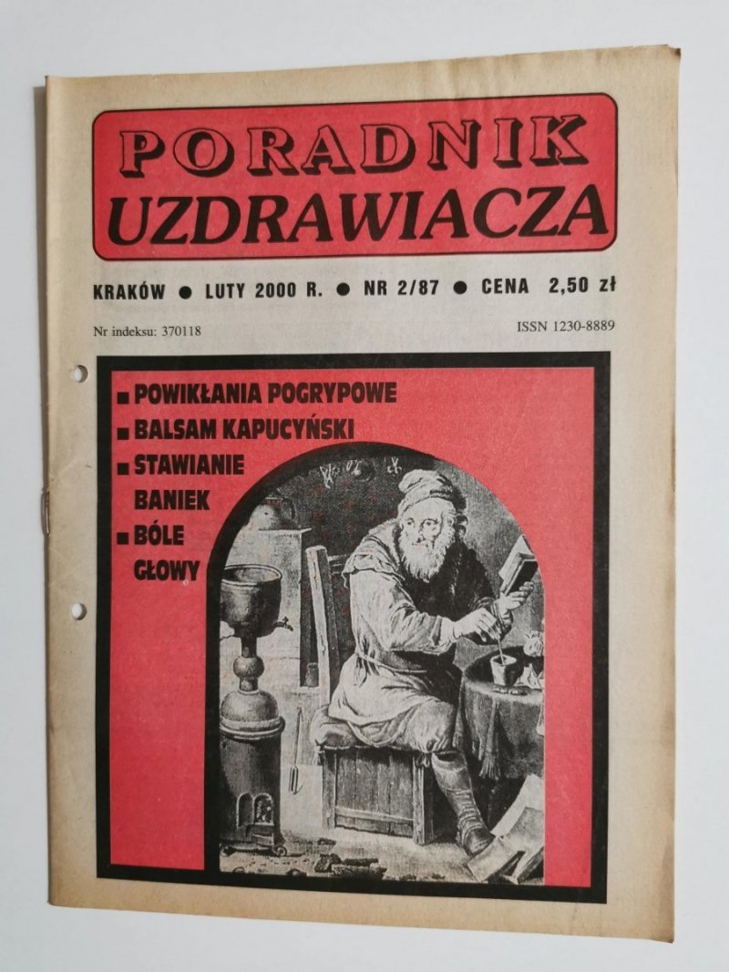 PORADNIK UZDRAWIACZA NR 2/87 LUTY 2000 r.