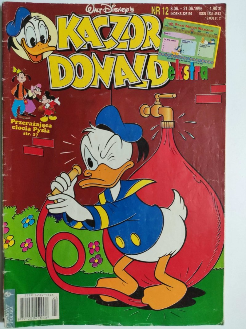 KACZOR DONALD NR 12/1995 – BEZ DODATKÓW