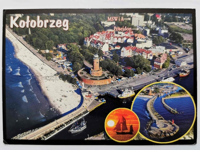 KOŁOBRZEG. POZDROWIENIA Z KOŁOBRZEGU FOT. GAUER