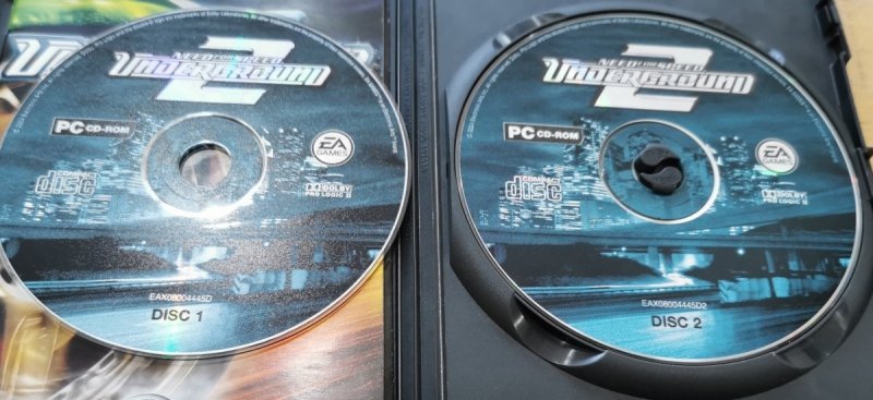 PC CD-ROM NEED FOR SPEED UNDERGROUND 2