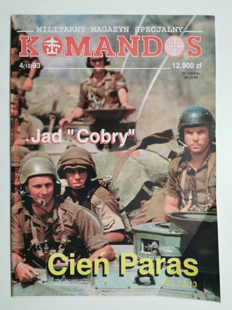 KOMANDOS NR 4 (15) 93 CIEŃ PARAS