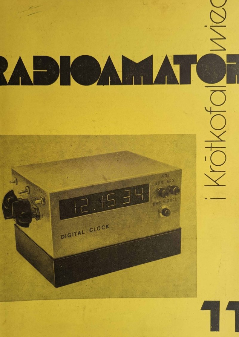 RADIOAMATOR I KRÓTKOFALOWIEC NR 11 ROK 1975