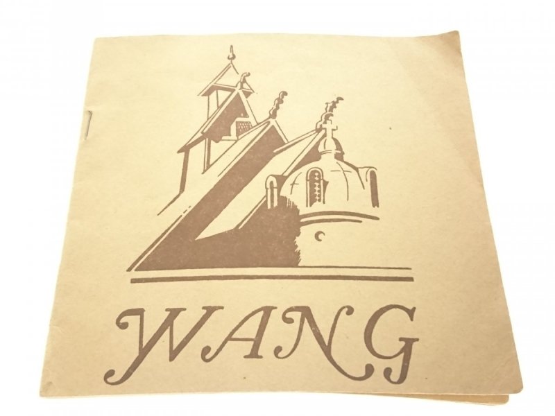 KOŚCIÓŁ WANG - Ks. Ryszard Trenkler 1970
