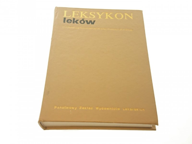 LEKSYKON LEKÓW - Red. Chruściel 1991