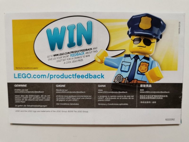 LEGO CITY 60171 INSTRUKCJA 2018