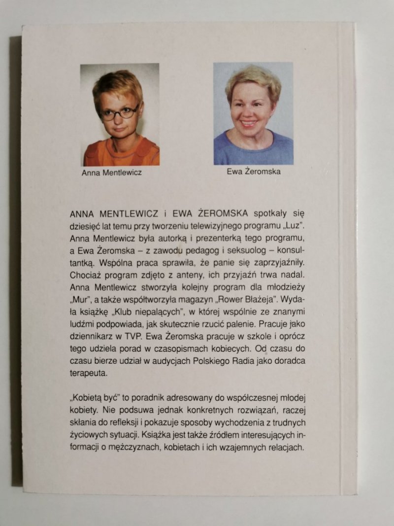 KOBIETĄ BYĆ... - Anna Mentlewicz 