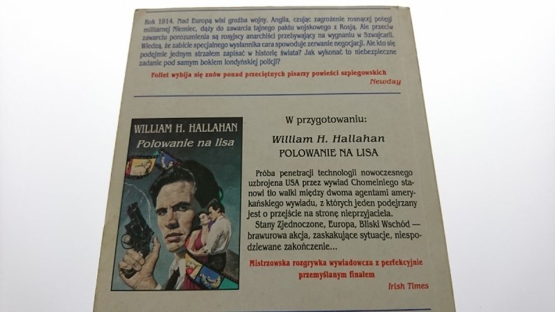 CZŁOWIEK Z PETERSBURGA - Ken Follett 1991