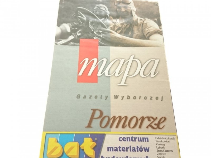 MAPA GAZETY WYBORCZEJ. POMORZE 1: 400 000
