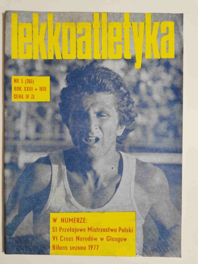 LEKKOATLETYKA NR 5 (265) ROK XXIII 1978