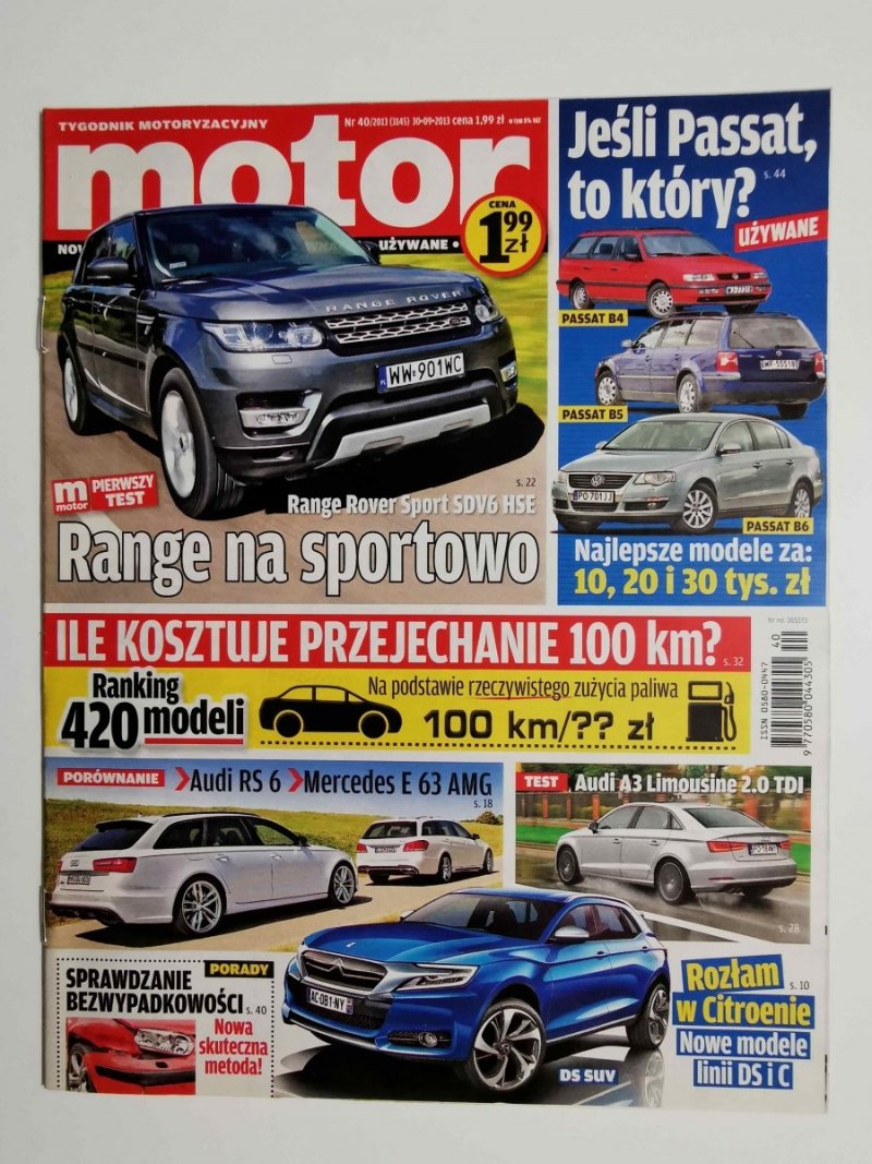 MOTOR NR 40/2013 (3145)