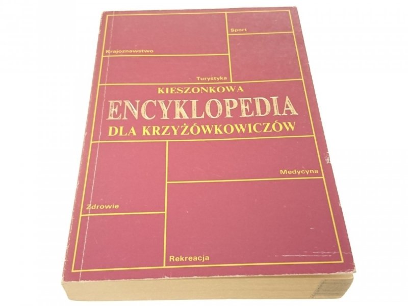 KIESZONKOWA ENCYKLOPEDIA DLA KRZYŻÓWKOWICZÓW 1992