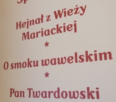 LEGENDY KRAKOWSKIE