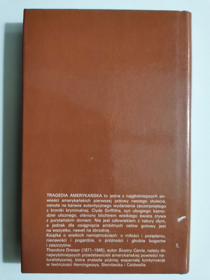 TRAGEDIA AMERYKAŃSKA tomy od 1 do 3 KARA - Theodore Dreiser 