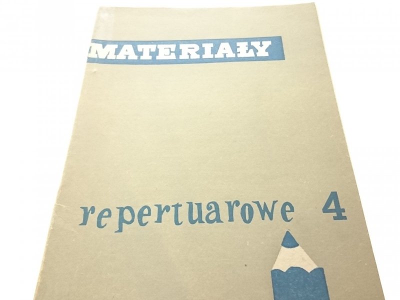 MATERIAŁY REPERTUAROWE 4 (48) 1969