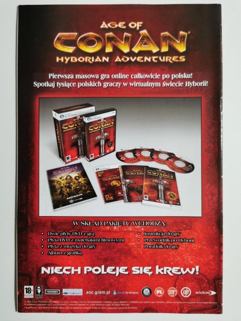 AGE OF CONAN. HYBORIAN ADVENTURES 2008