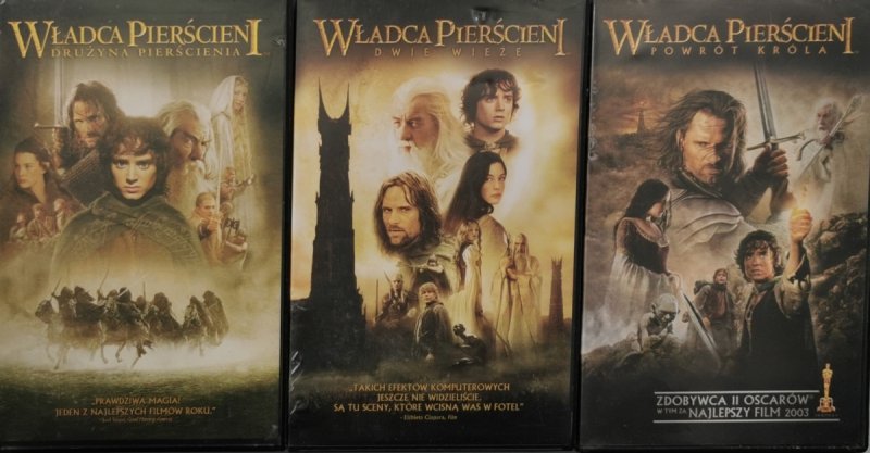 VHS. WŁADCAPIERŚCIENI 1-3