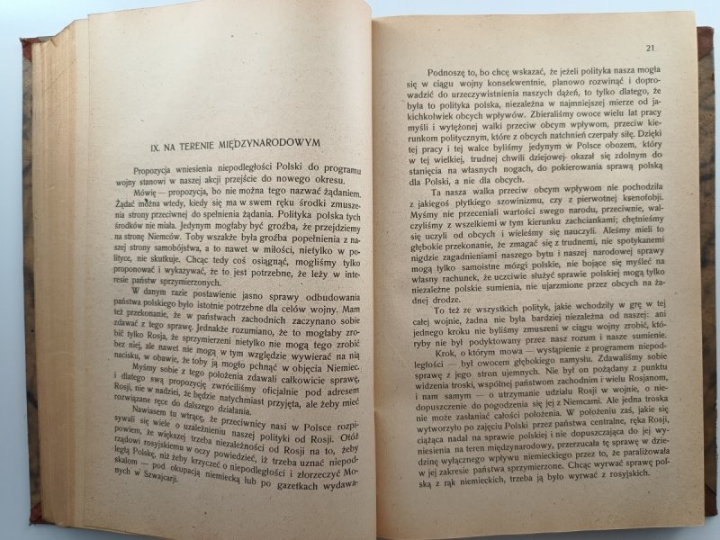 POLITYKA POLSKA I ODBUDOWANIE PAŃSTWA – 1925 R - Roman Dmowski