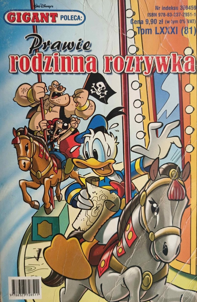 WALT DISNEY. PRAWIE RODZINNA ROZRYWKA. TOM LXXI (81)