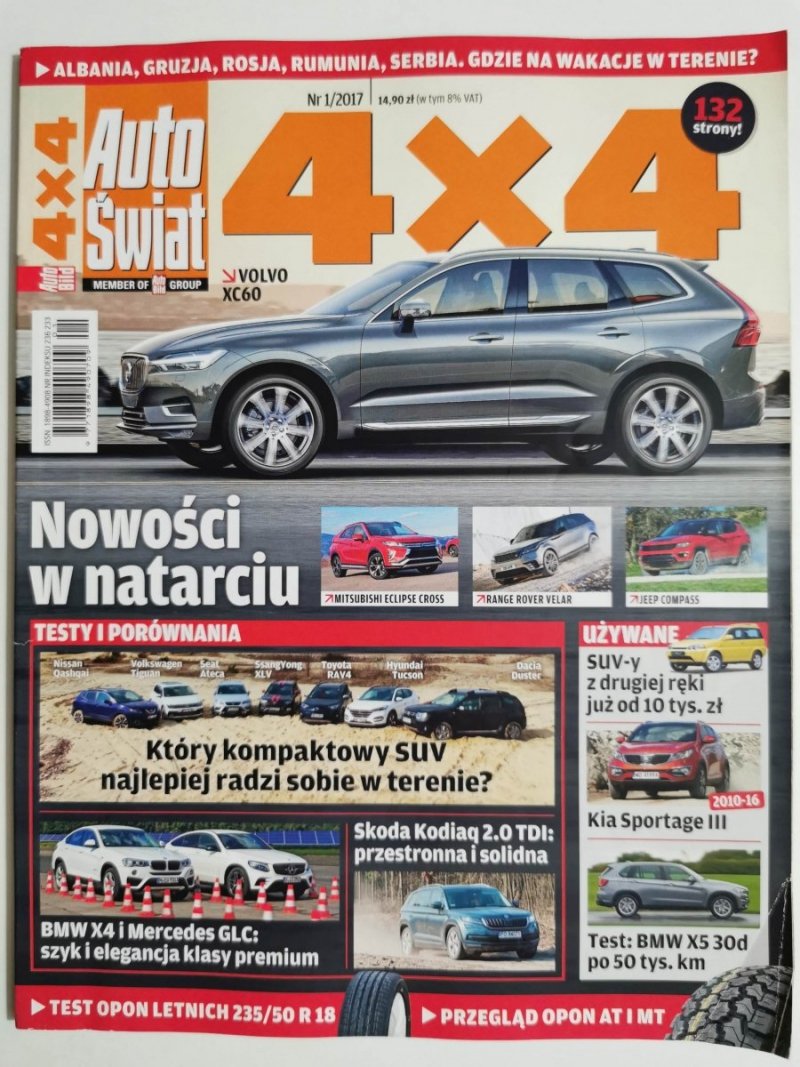 AUTO ŚWIAT 4X4 NR 1/2017