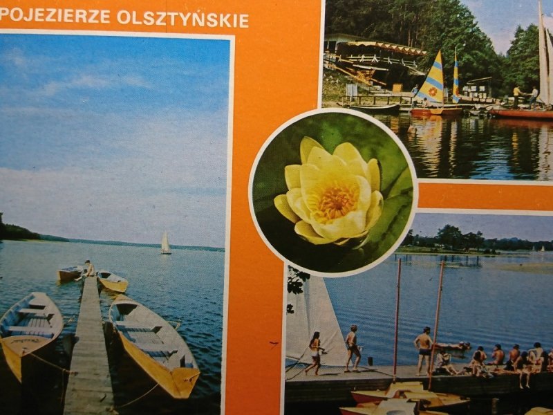 POJEZIERZE OLSZTYŃSKIE NA JEZIORZE FOT ANDRZEJCZYK