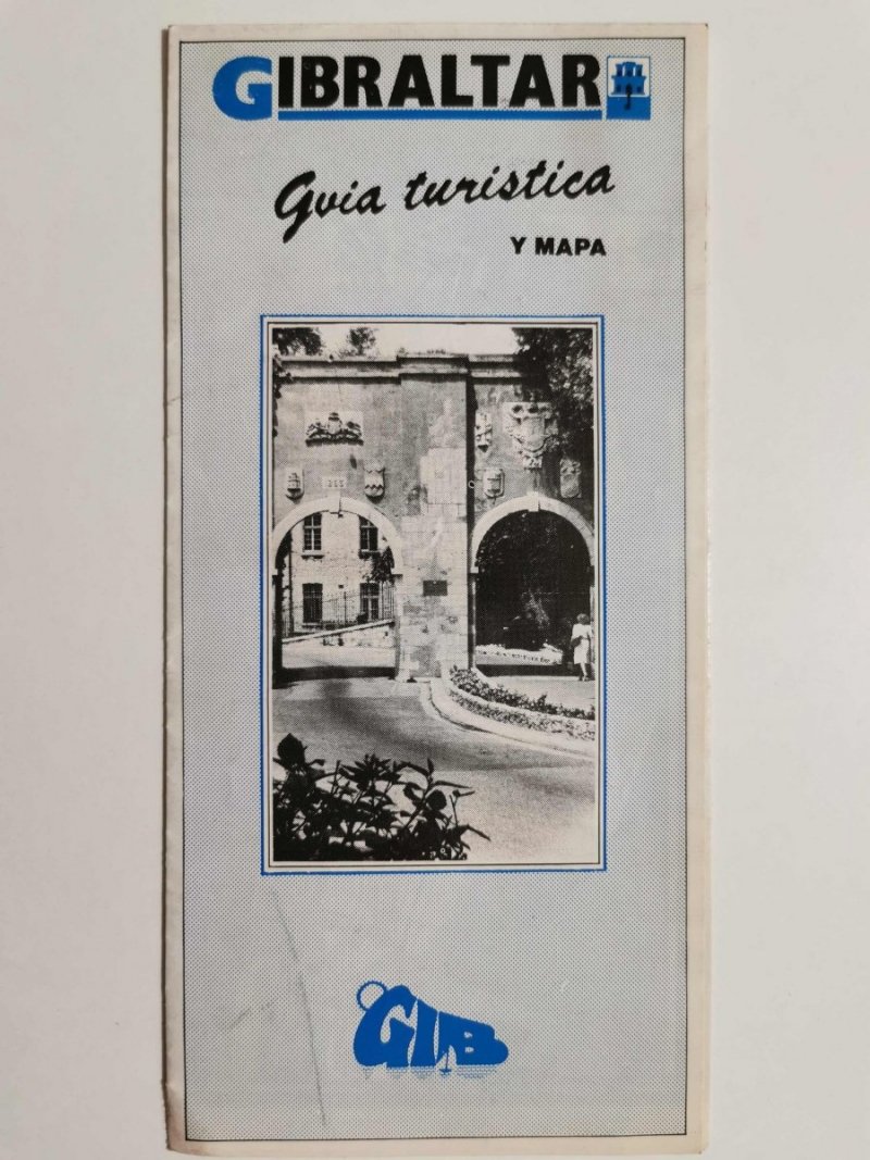 GIBRALTAR GUIA TURISTICA Y MAPA 