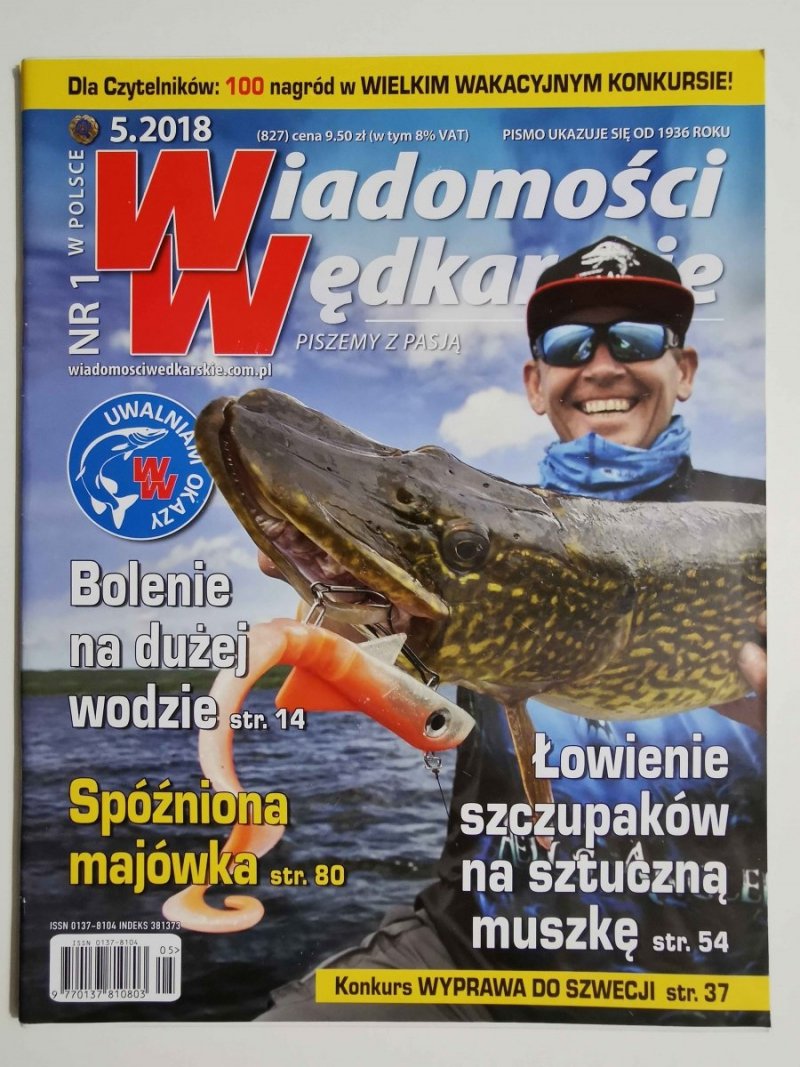 WIADOMOŚCI WĘDKARSKIE NR 5.2018 (827)