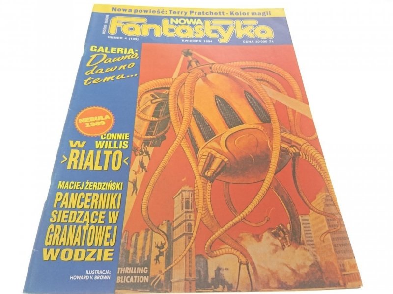 NOWA FANTASTYKA NUMER 4 (139) KWIECIEŃ 1994