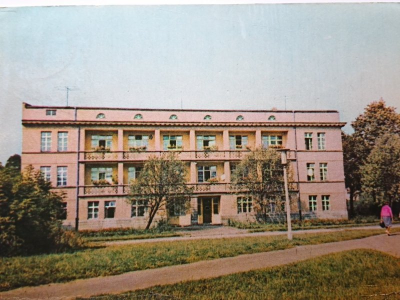 INOWROCŁAW. SANATORIUM I FOT. A. STELMACH