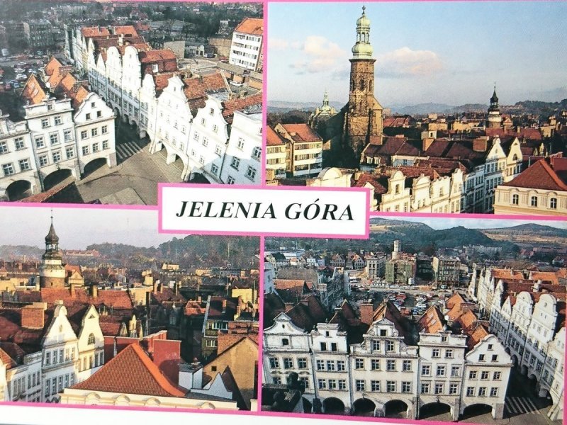 JELENIA GÓRA - STARE MIASTO Z LOTU PTAKA