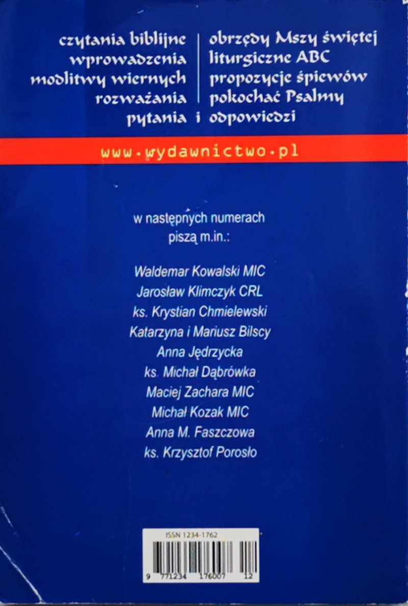 OREMUS. TEKSTY LITURGII MSZY ŚWIĘTEJ GRUDZIEŃ 2019