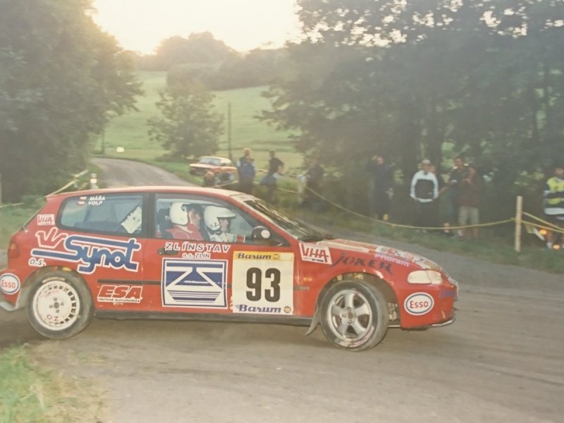 RAJD WRC 2005 ZDJĘCIE NUMER #026 HONDA CIVIC