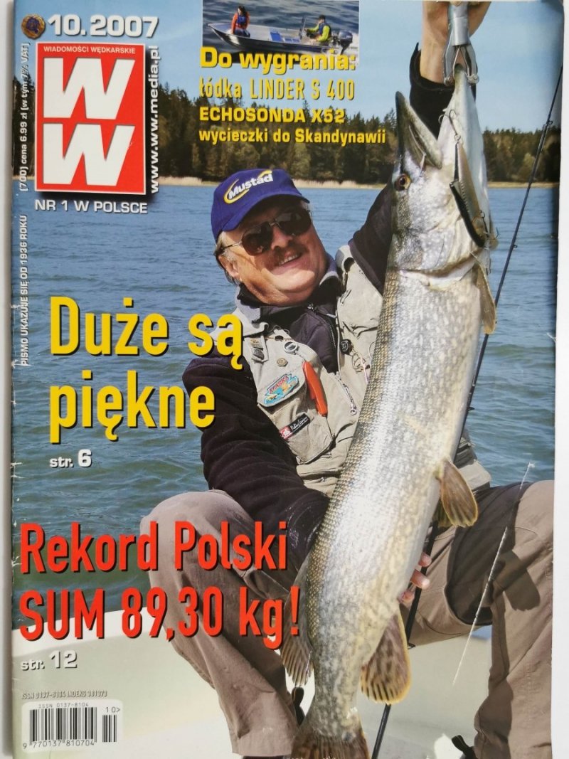 WIADOMOŚCI WĘDKARSKIE 10.2007