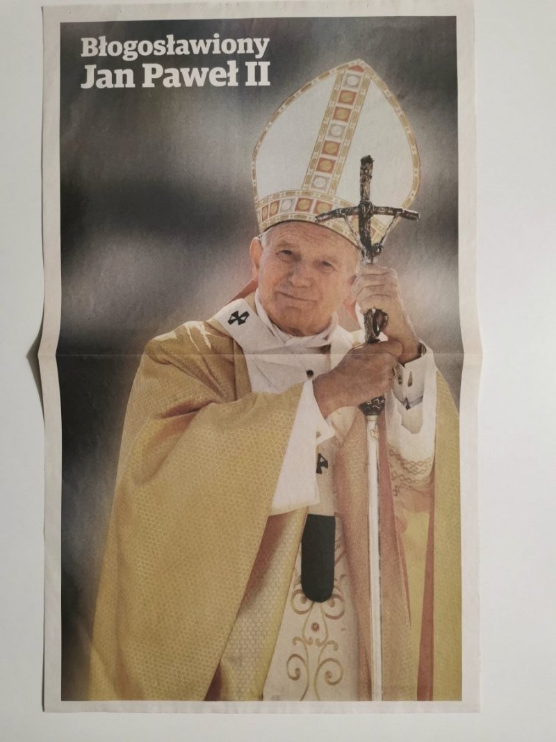 BŁOGOSŁAWIONY JAN PAWEŁ II PLAKAT 