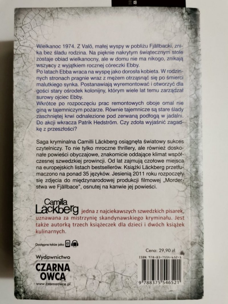 FABRYKANTKA ANIOŁKÓW - Camilla Lackberg 
