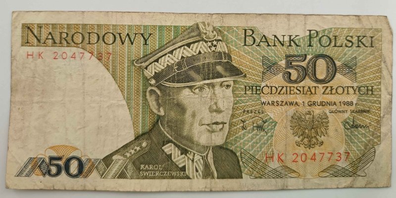 PIĘĆDZIESIĄT ZŁOTYCH HK 2047737