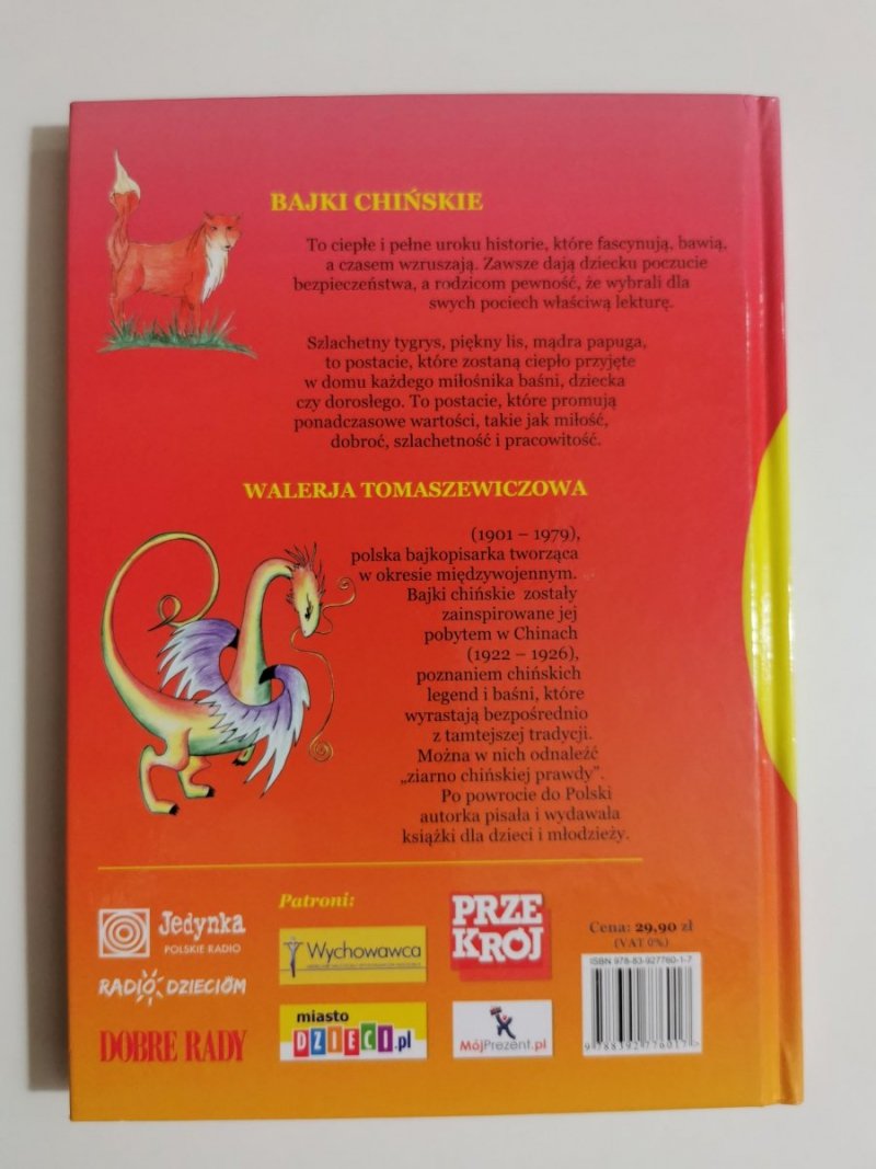 BAJKI CHIŃSKIE - Walerja Tomaszewiczowa 2008