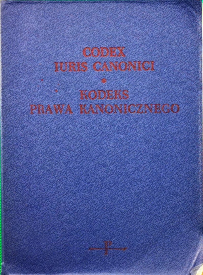 KODEKS PRAWA KANONICZNEGO  