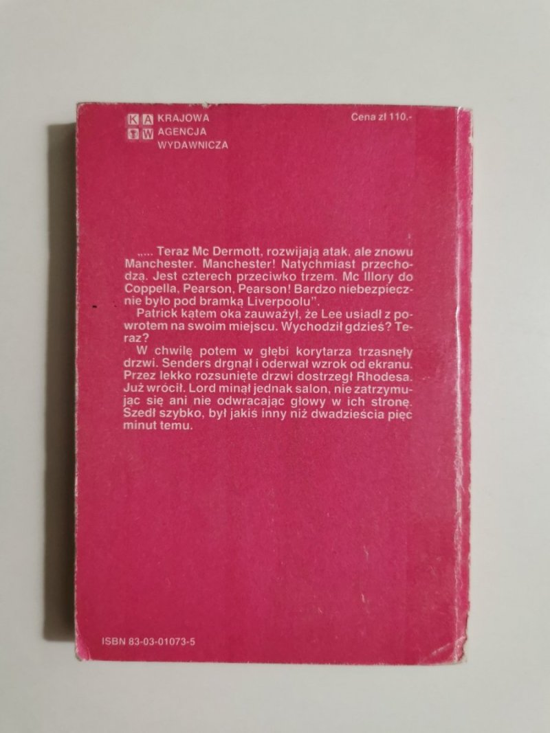 GENIUSZ Z KIMBERLEY - Jonathan Trench 1985