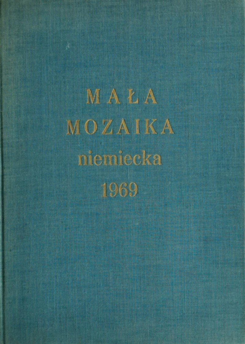 MAŁA MOZAIKA NIEMIECKA NR 1-10/1969