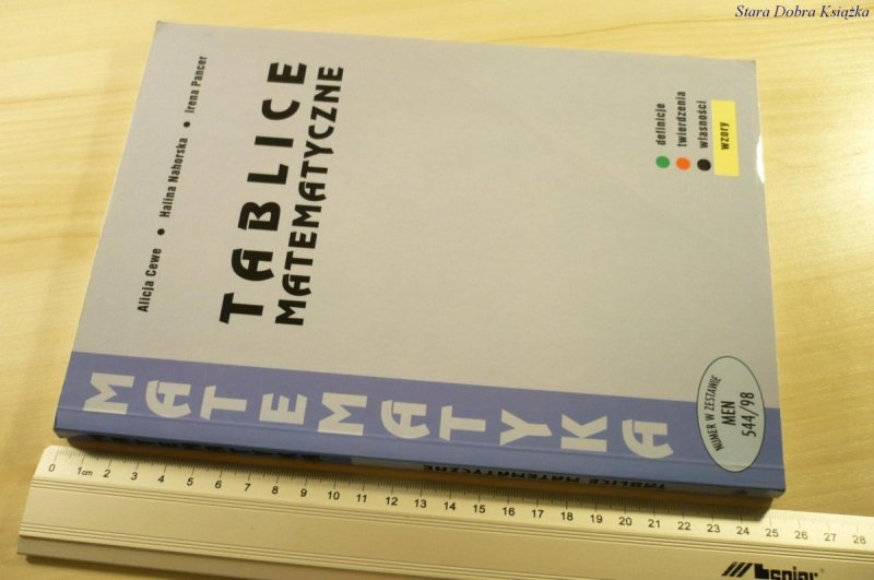 TABLICE MATEMATYCZNE - Alicja Cewe (2002)