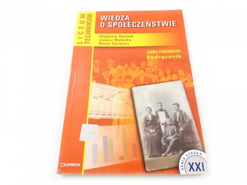 WIEDZA O SPOŁECZEŃSTWIE. ZAKRES PODSTAWOWY. PODRĘCZNIK