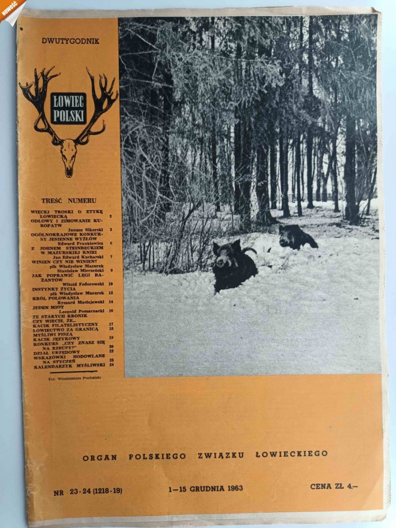 ŁOWIEC POLSKI NR 23-24/1963