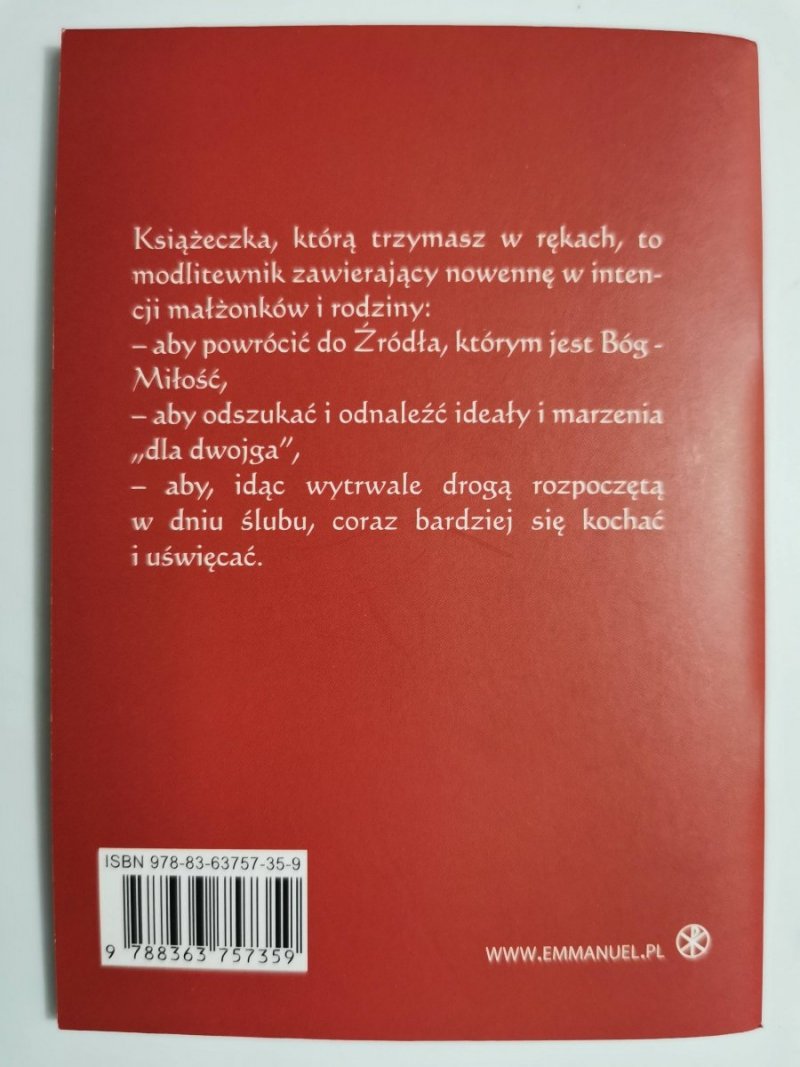 NOWENNA W INTENCJI MAŁŻEŃSTWA I RODZINY PRZEZ WSTAWIENNICTWO BŁ. LUDWIKA I ZELII MARTIN 2014