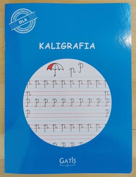 Dla leworęcznych praworęcznych. Kaligrafia