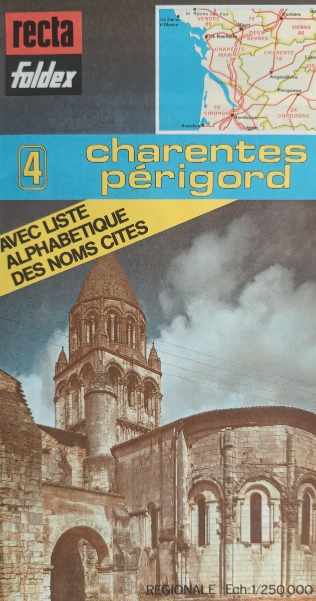 CHARENTES PERIGORD 4 1:250 000