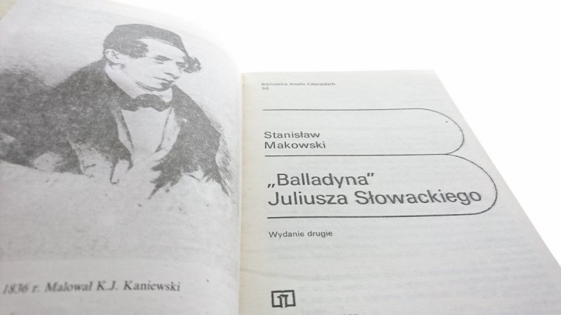 BALLADYNA JULIUSZA SŁOWACKIEGO - St. Makowski 1987