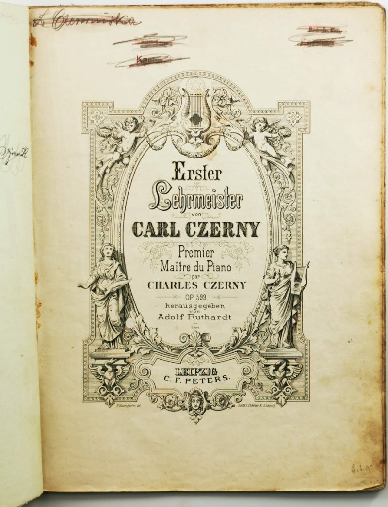 ERSTER LEHRMEISTER - Carl Czerny
