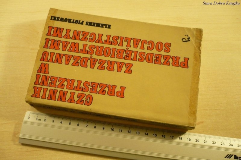 CZYNNIK PRZESTRZENI W ZARZĄDZANIU (1974)